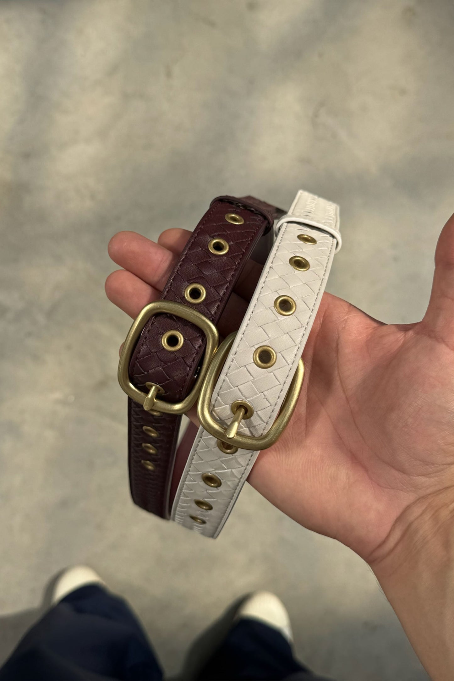 Country Burgundy Belt