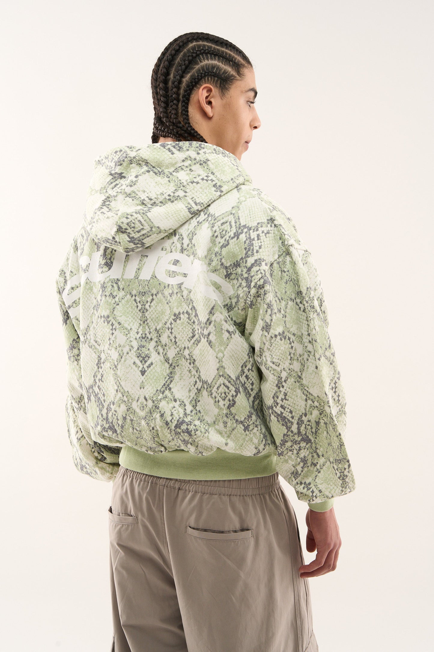 SCFF Green Snake Zipper