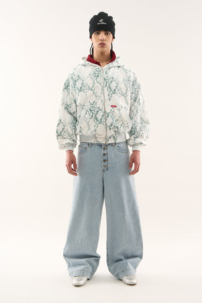 SCFF Blue Snake Zipper