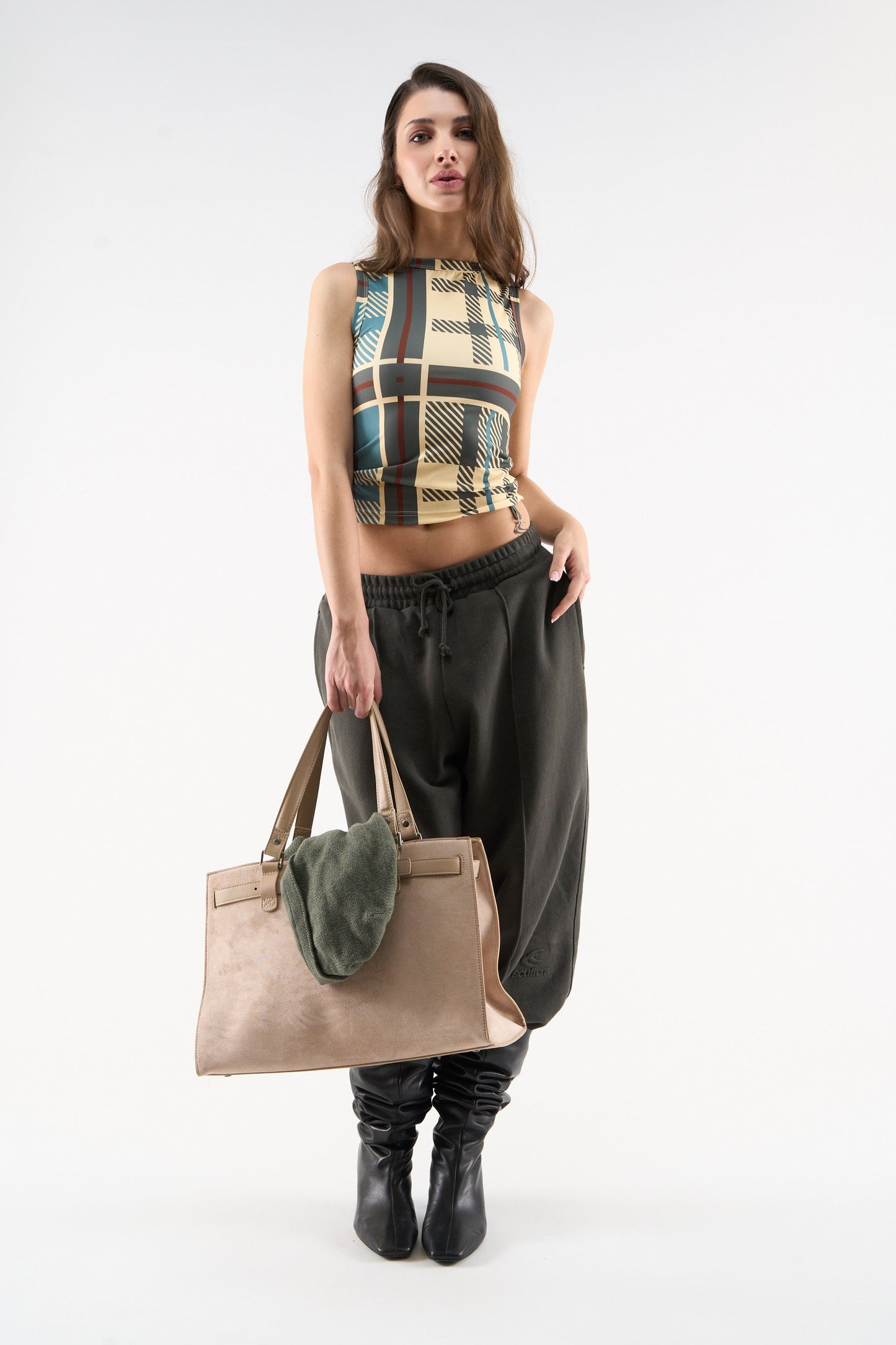 Alia Ecru Top