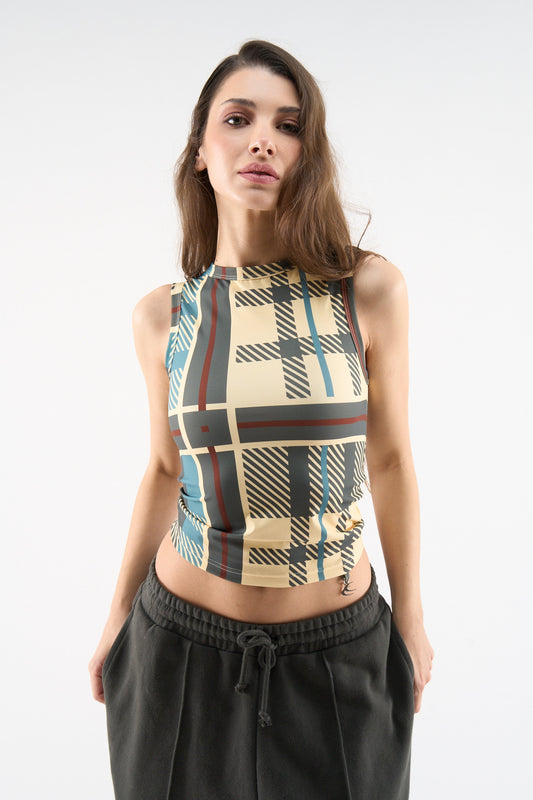 Alia Ecru Top