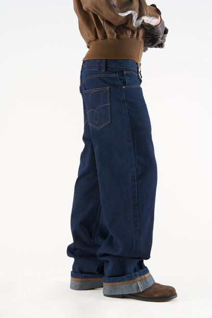 Habi Dark Blue Pants