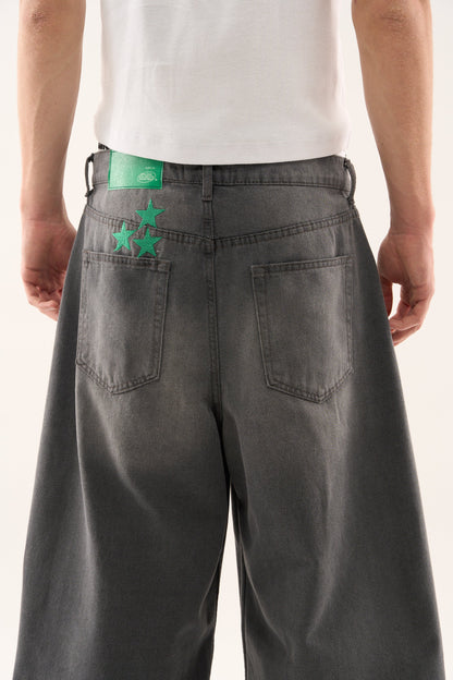 Jumbo Pants Washed Grey