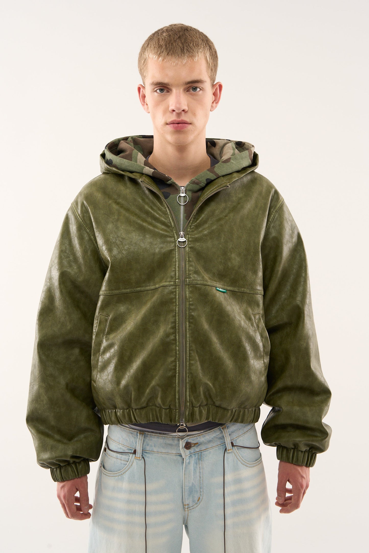 Green Work Jacket