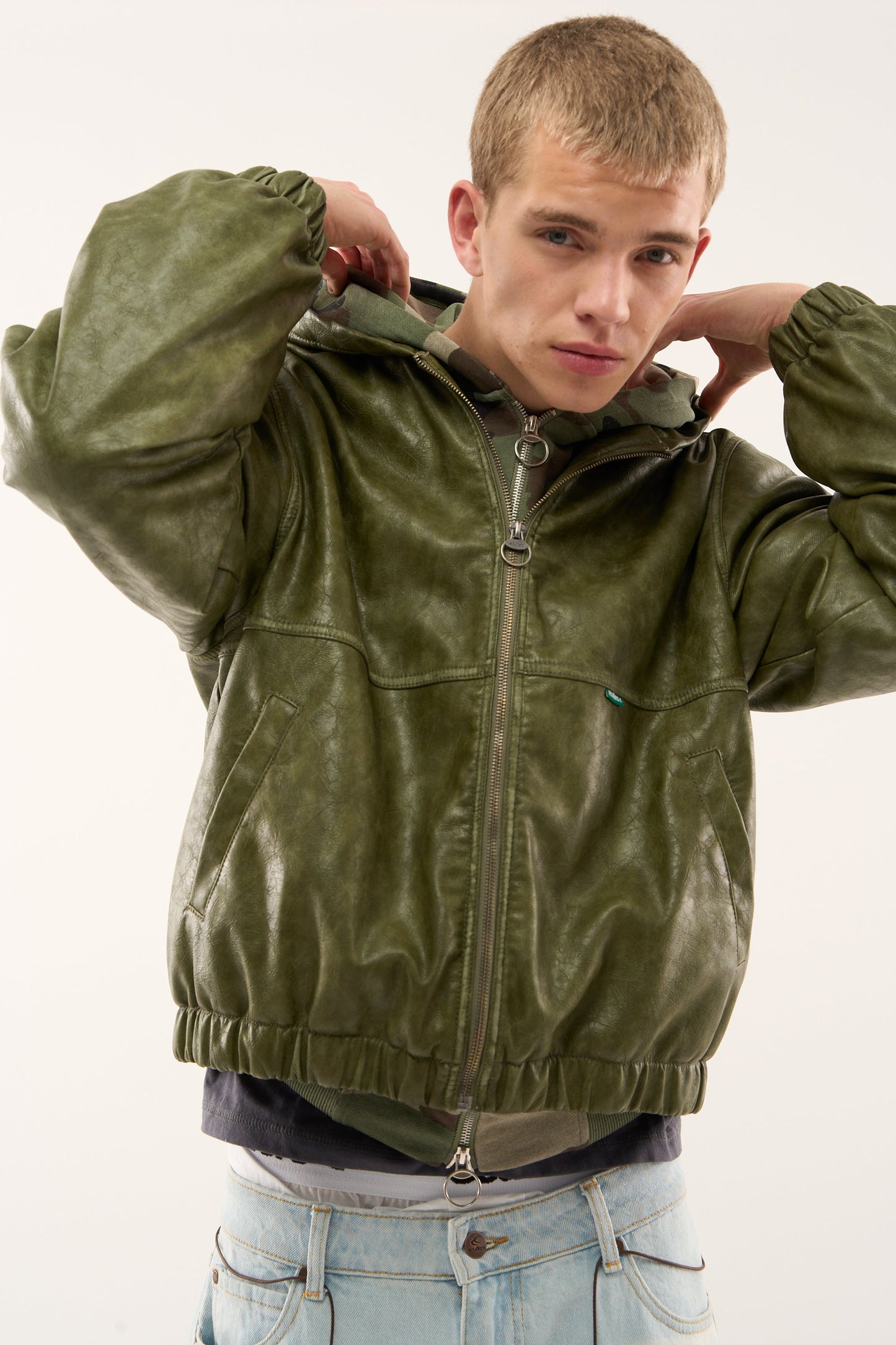 Green Work Jacket