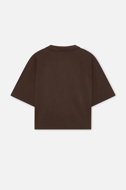 Tropical Brown Polo