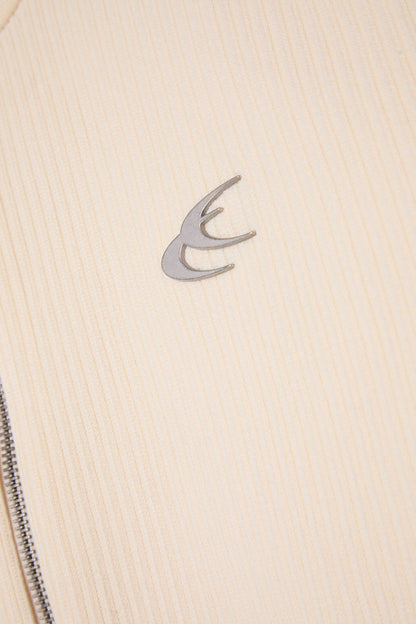 Monaco Ecru Zipper