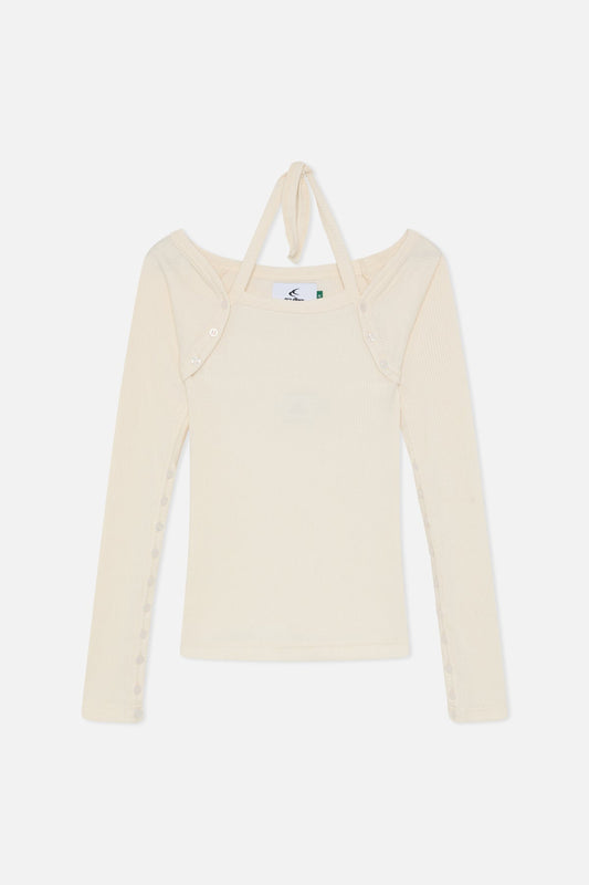 Toggle Ecru Longsleeve