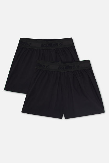 Total Black Boxer Pack