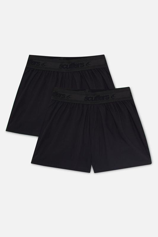 Total Black Boxer Pack