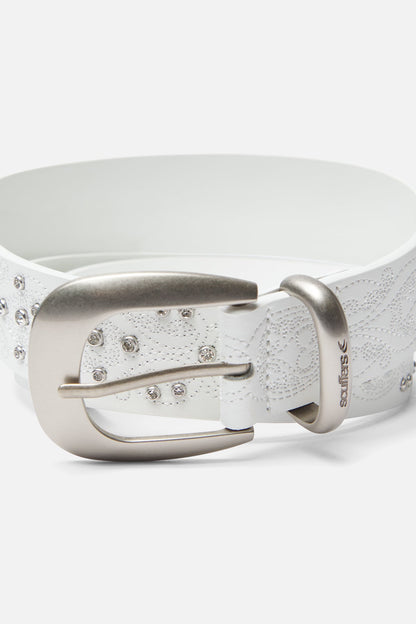 Shinning Light Grey Belt