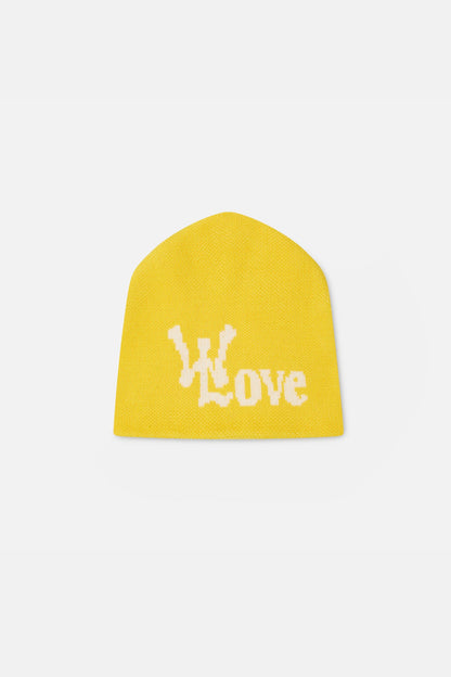 With Love Yellow Beanie
