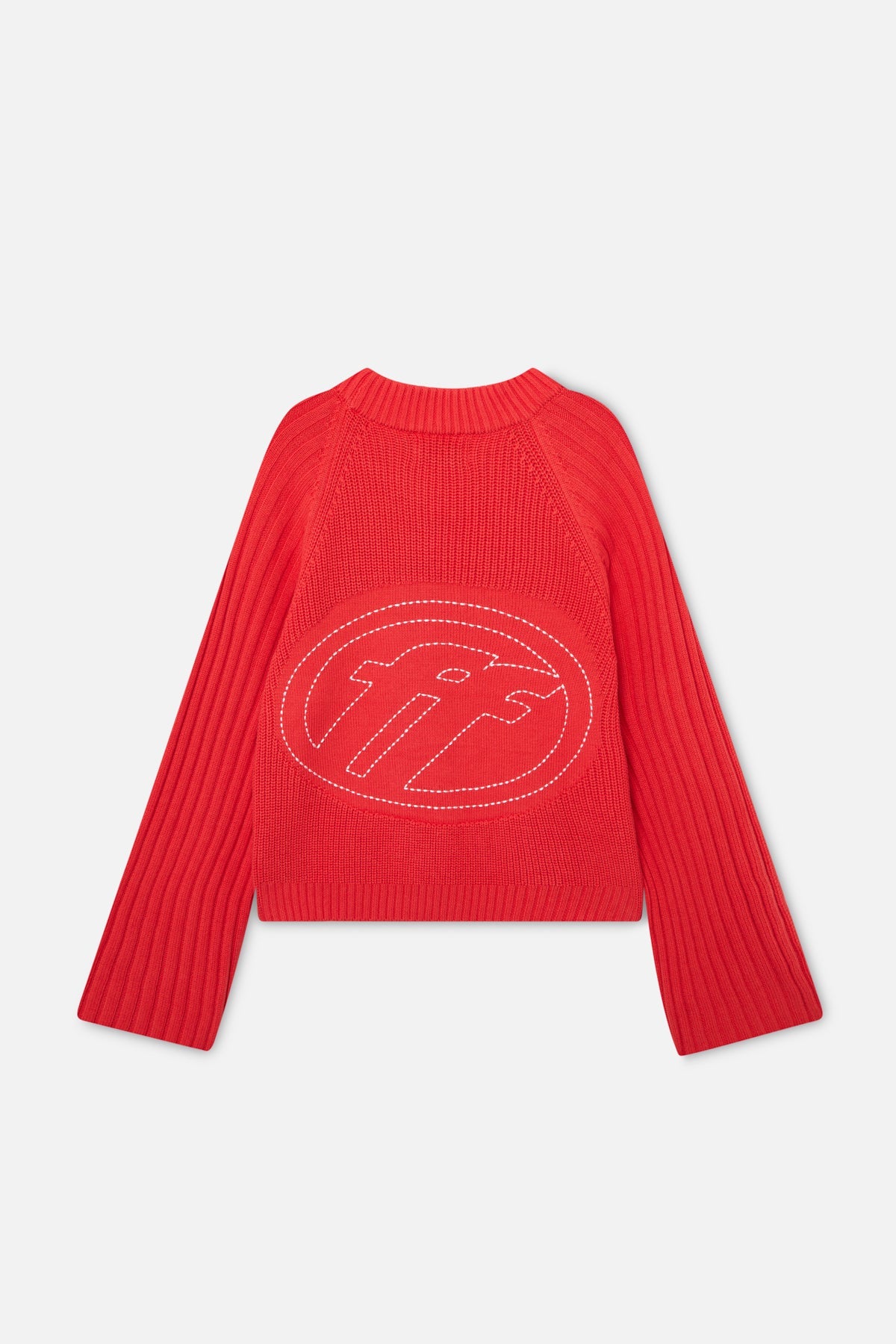 Berry Red Knit