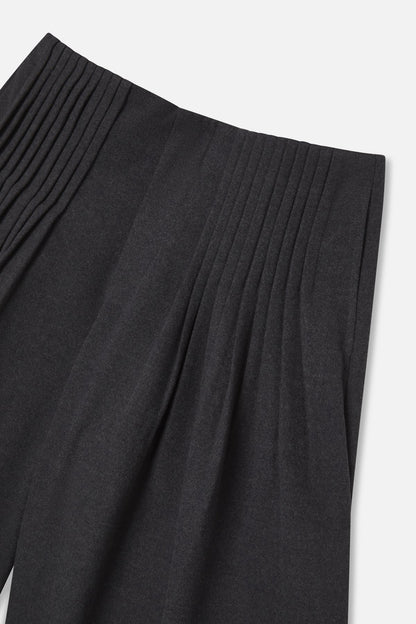 Accordion Grey Jort