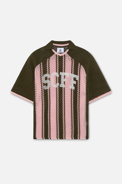 Beacon Pink Knit Jersey