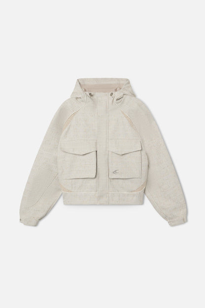 Boucle Essential Ecru Windbreaker