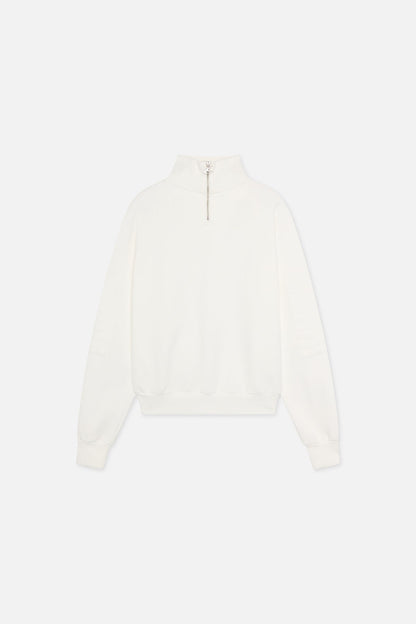Bow Quarter Ecru Zip
