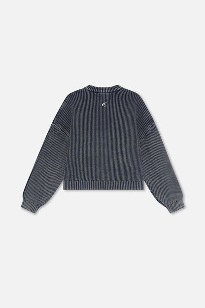 Cindy Navy Knit