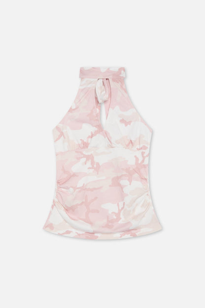 City Pink Camo Top