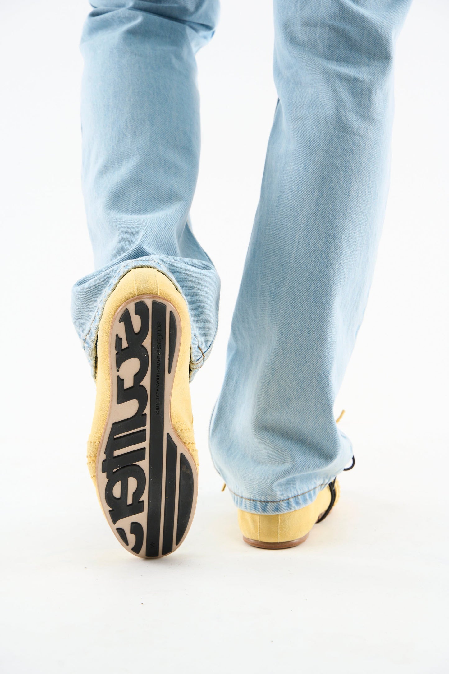 Iconic Suede Yellow Shoes