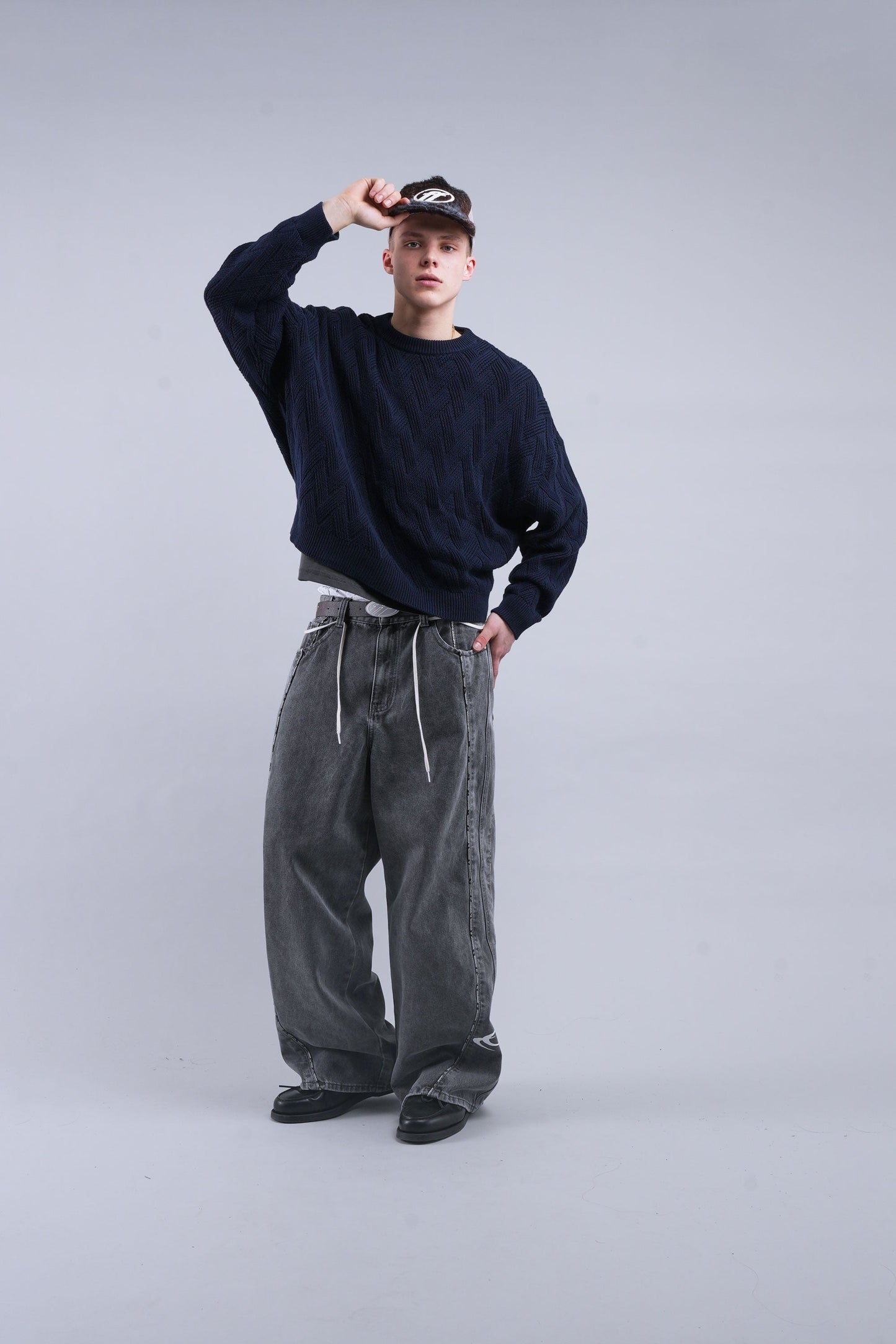 Club Navy Knit