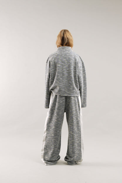 Boucle Blue Pants