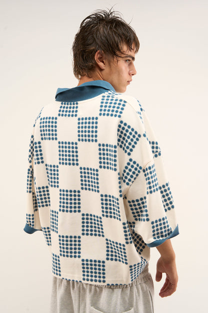 Chess Blue Polo