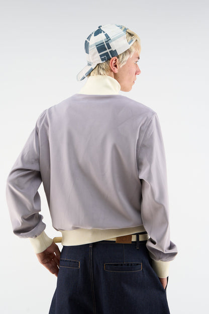 Snow Light Grey Zipper
