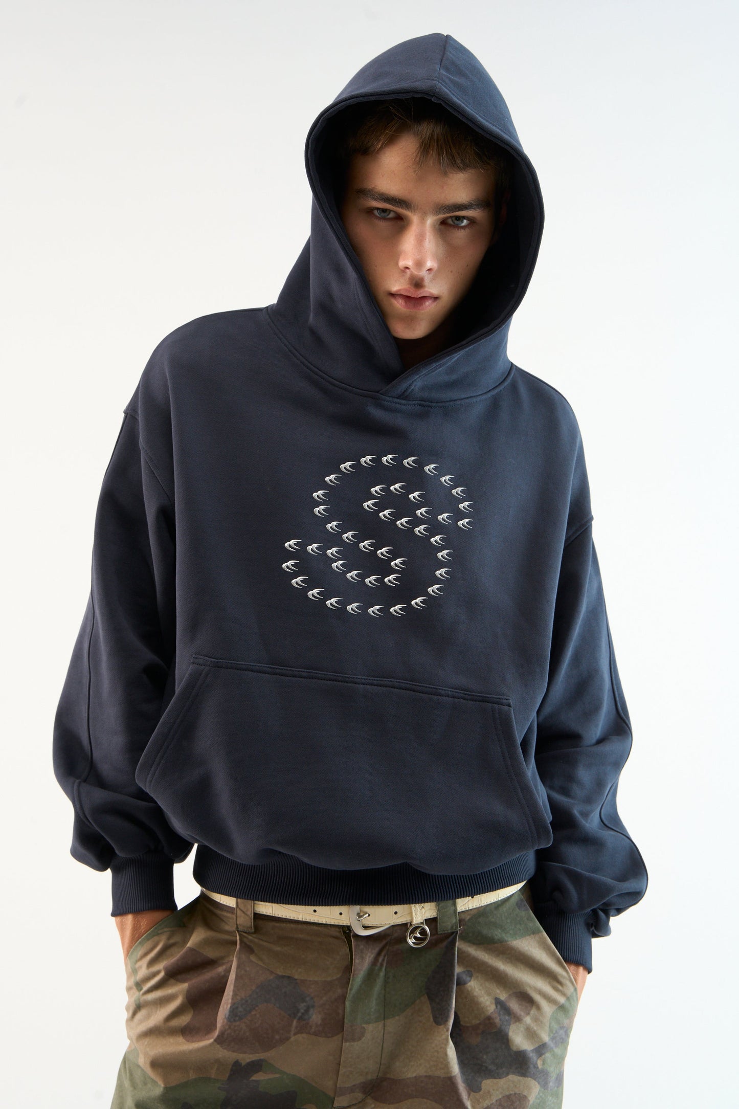 Bob Navy Hoodie