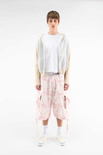 Funk Pink Camo Jorts