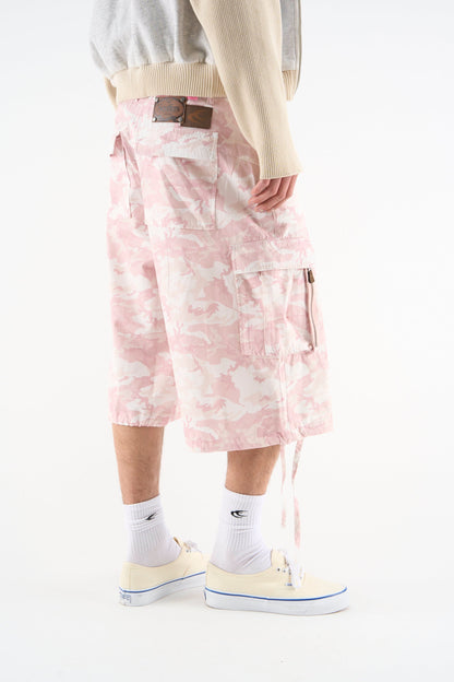 Funk Pink Camo Jorts