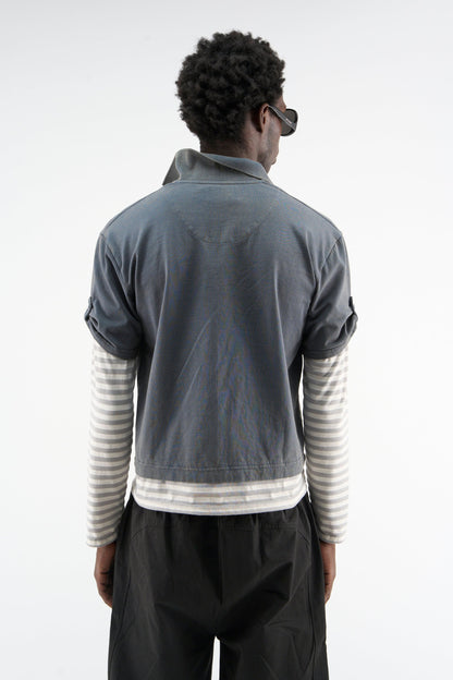 Somewhere Navy Polo