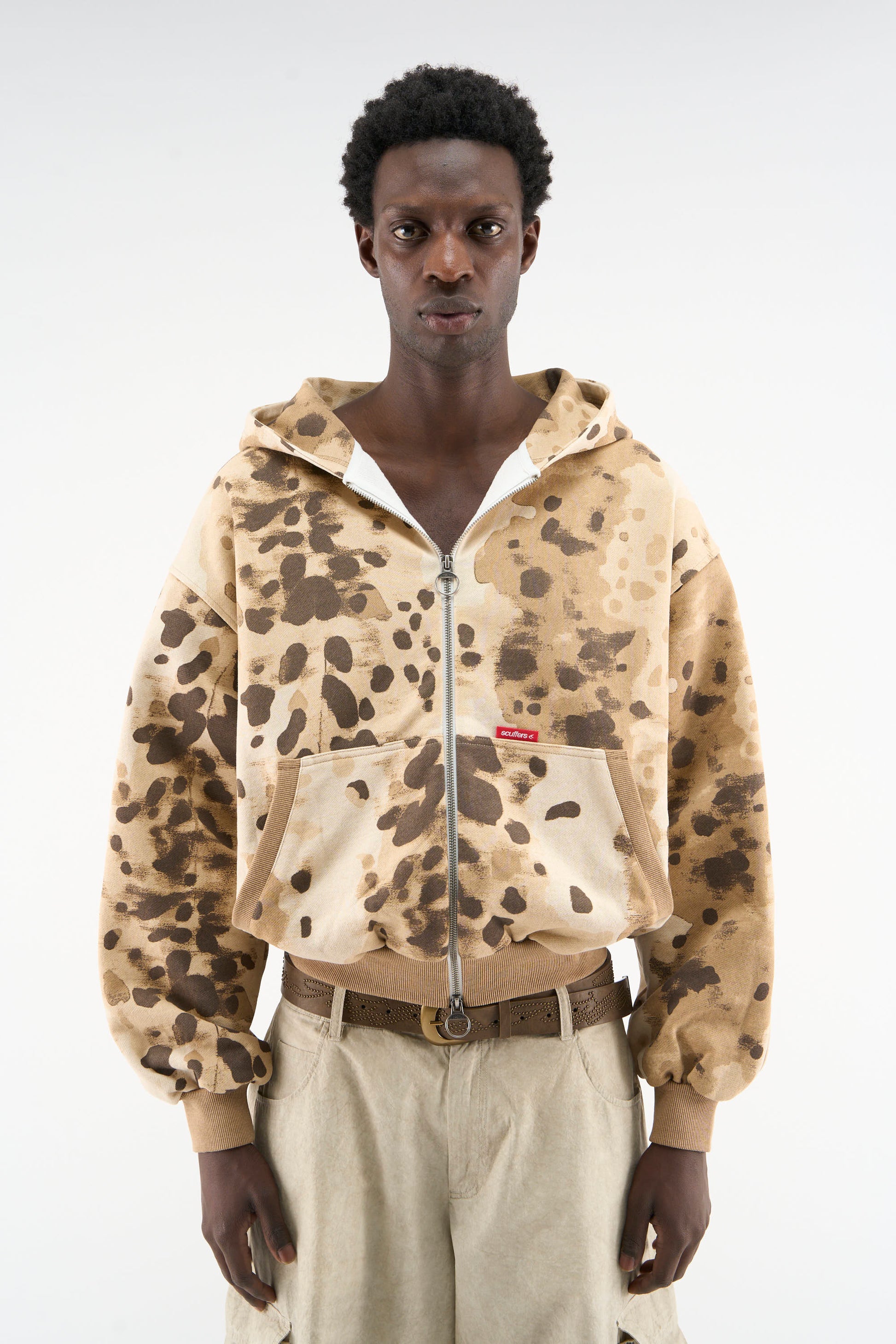SCFF Coffee Brown Zipper