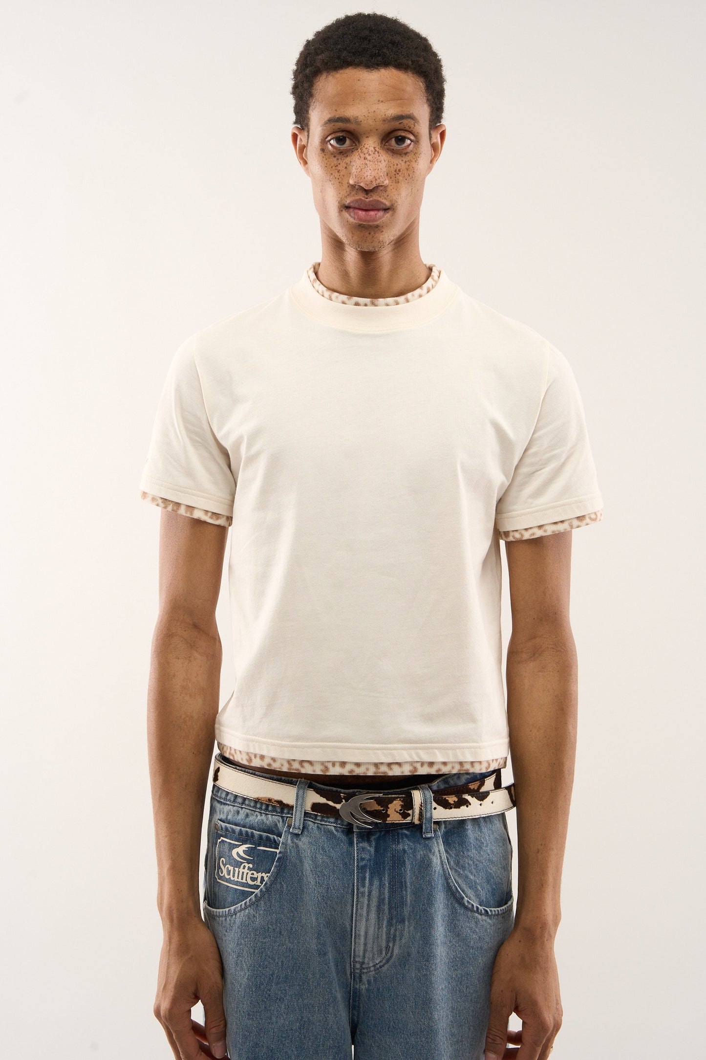 Leo Ecru Top