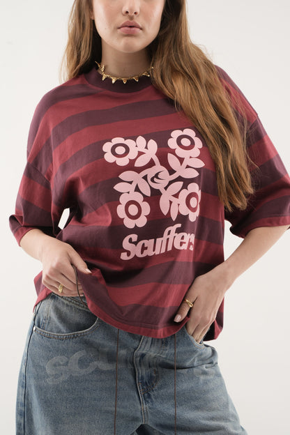 Pollen Burgundy T-Shirt