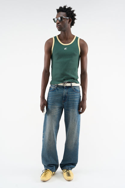 Twice Green Tank Top