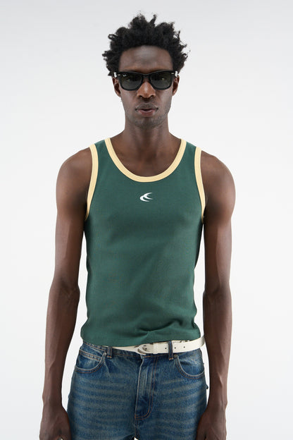 Twice Green Tank Top