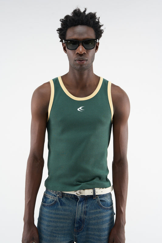 Twice Green Tank Top