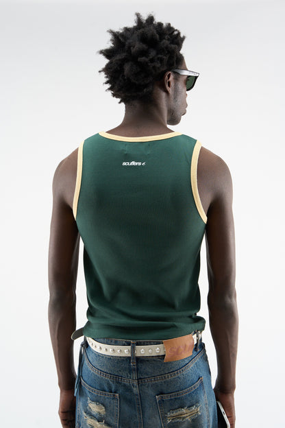 Twice Green Tank Top