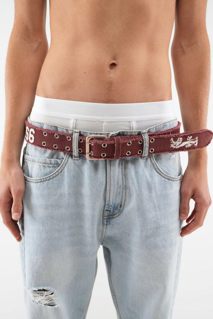 Nacar Burgundy Belt