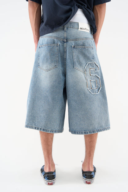 OPS Blue Jorts