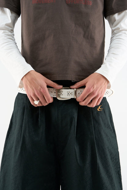 Shinning Light Grey Belt
