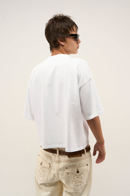 Snake White T-Shirt