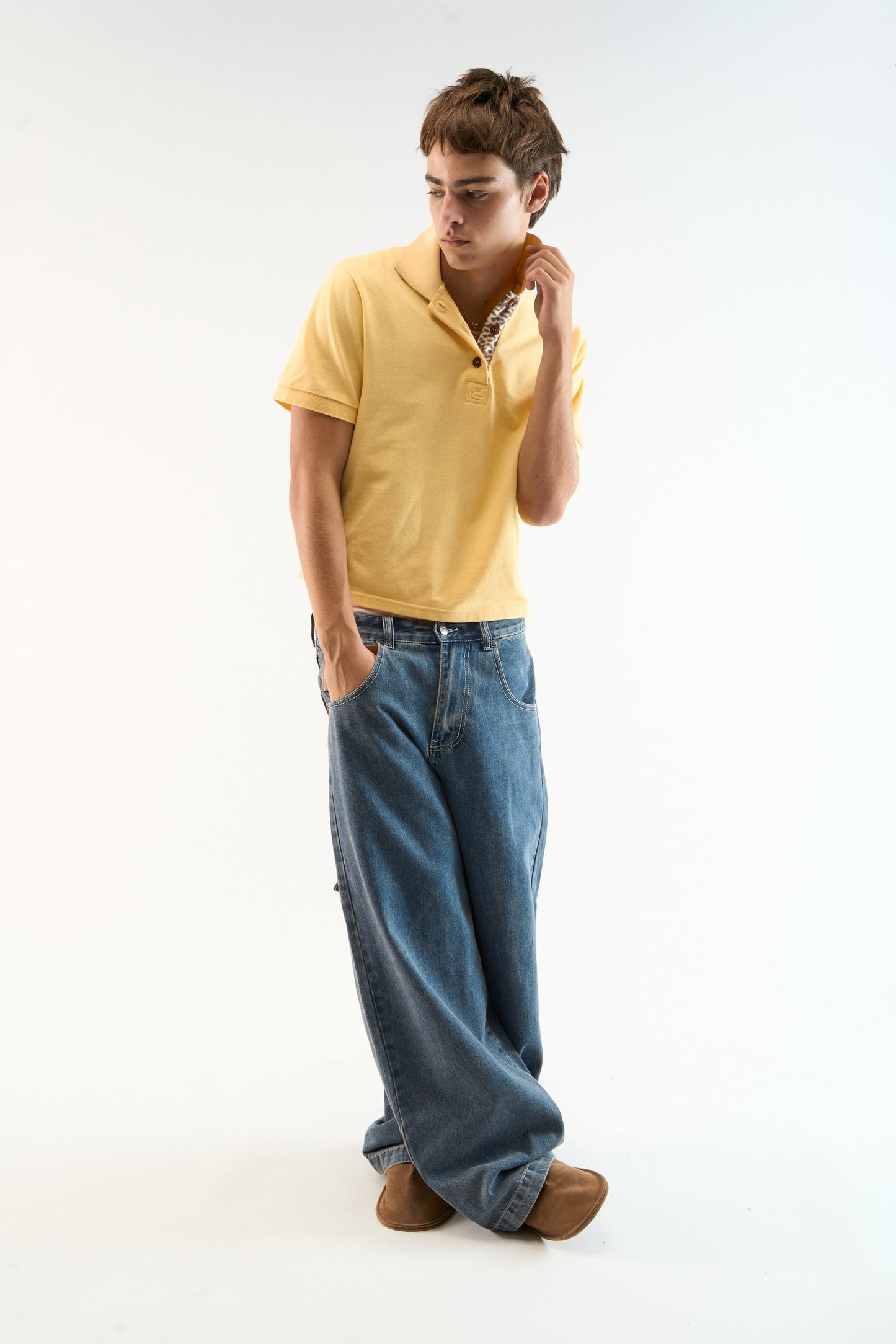 Leo Yellow Polo