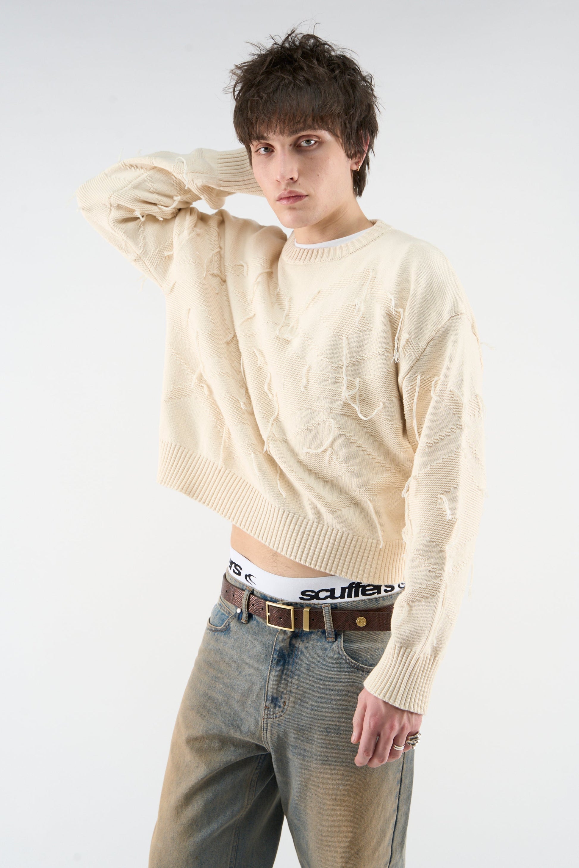 Alpine Ecru Knit