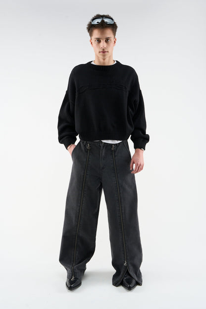 Butterfly Dark Pants