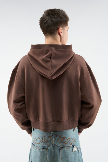Bullet Brown Zipper
