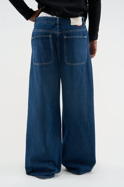 Zip Blue Pants