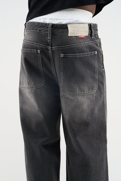 Zip Grey Pants