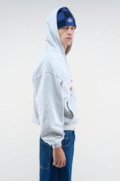Mayor Light Grey Zipper